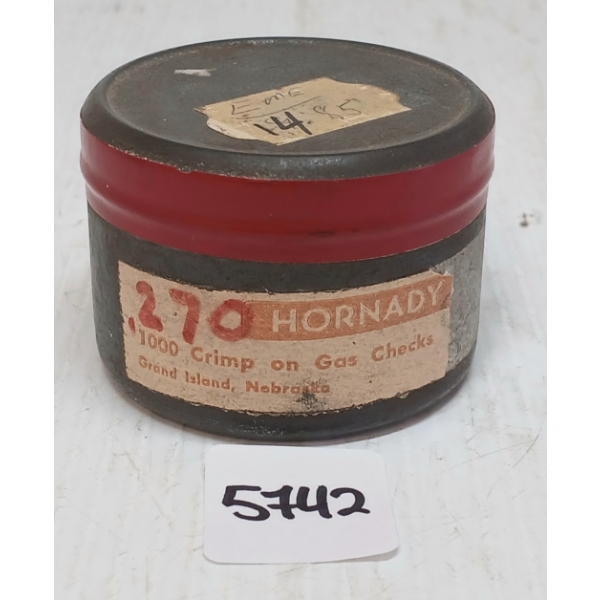 GAS CHECKS: HORNADY 1000X .270 GAS CHECKS