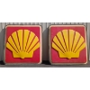 Image 1 : SHELL FUEL - DOUBLE SIDED MOLDED PLASTIC SERVICE STATION SIGN