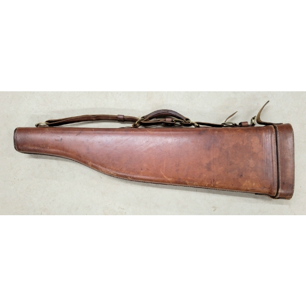 LEATHER TAKE-DOWN GUN CASE
