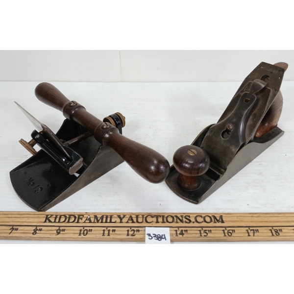 LOT OF 2 - STANLEY WOOD PLANER & SCRAPING PLANE