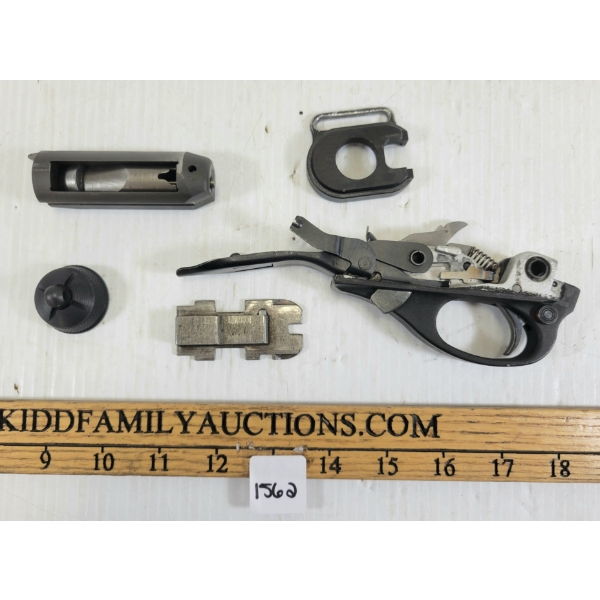 QTY OF REMINGTON 870 PARTS - INCL TRIGGER GROUP & SLING MOUNT, ETC