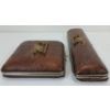 Image 4 : LOT OF 2 - VINTAGE LEATHER GLOVES CASES