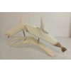 Image 2 : TWO WHALES W/ STAND BY UNKNOWN ARTIST - BONE