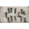 Image 3 : LOT OF 2 - BRITAINS SOLDIERS LEAD FIGURES - NO. 1291 BAND OF ROYAL MARINES & 2071 ROYAL MARINES