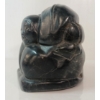 Image 5 : "MAN HOLDIND WHALE" BY SILASSIE TUKI (1919 - ?) - STONE