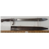 Image 2 : WWI GERMAN BUTCHER BLADE BAYONET W/ SCABBARD 