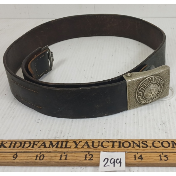 GERMAN INTERWAR ARMY BELT & BUCKLE