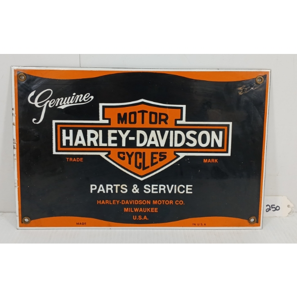 HARLEY-DAVIDSON SSP SIGN