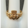 Image 1 : 16K(?) GOLD CLADDAGH RING
