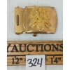 Image 1 : US ARMY 24K GOLD PLATED BELT BUCKLE 