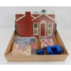 Image 2 : RENWAL LITTLE RED SCHOOL HOUSE & FURNITURE SET