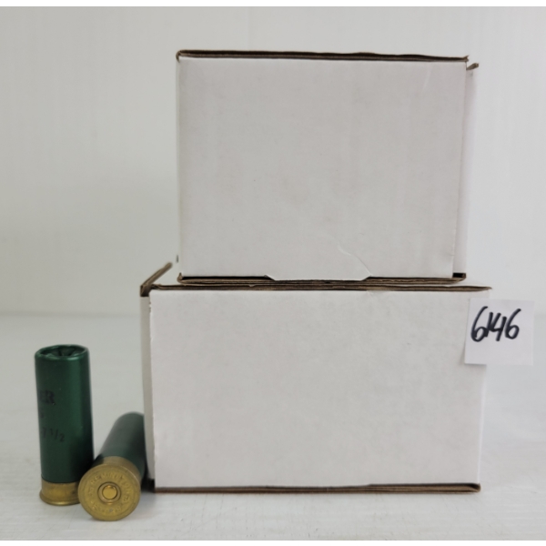AMMO: 94X REMINGTON PREMIER STS 12GA - 2-1/2IN - #7-1/2 SHOT - RELOADS