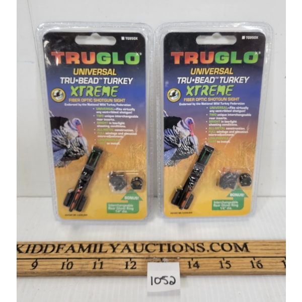 LOT OF 2 - TRUGLO XTREME SHOTGUN SIGHTS