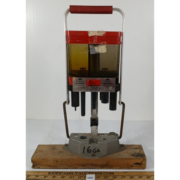 LEE LOAD ALL II 16GA SHOTSHELL RELOADING PRESS