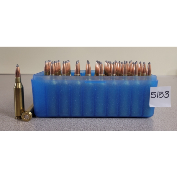 AMMO: 50X MIXED .243 WIN - 90GR - SPITZER - RELOADS 