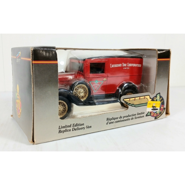 LIBERTY CLASSICS DIECAST FORD DELIVERY VAN MODEL - CANADIAN TIRE - 70TH ANNIVERSARY - SEALED
