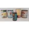 Image 2 : LOT OF 5 - GROCERY STORE TINS
