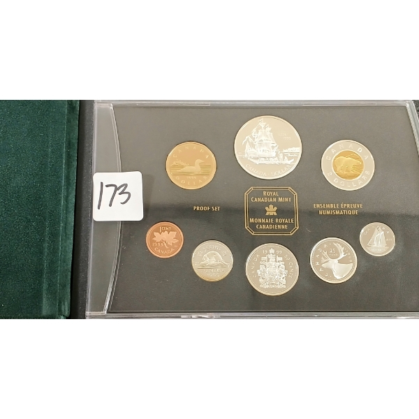 1999 RCM PROOF SET - 225TH ANNIVERSARY SIGHTING OF QUEEN CHARLOTTE ISLANDS