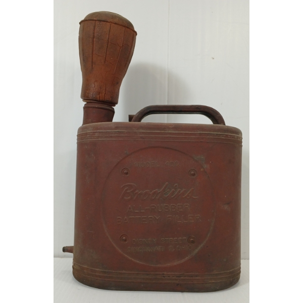 BROOKINS MODEL 400 ALL-RUBBER BATTERY FILLER