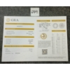 Image 4 : CHAMPAGNE MOISSANITE - ROUND BRILLIANT CUT - W/ CERTIFICATE