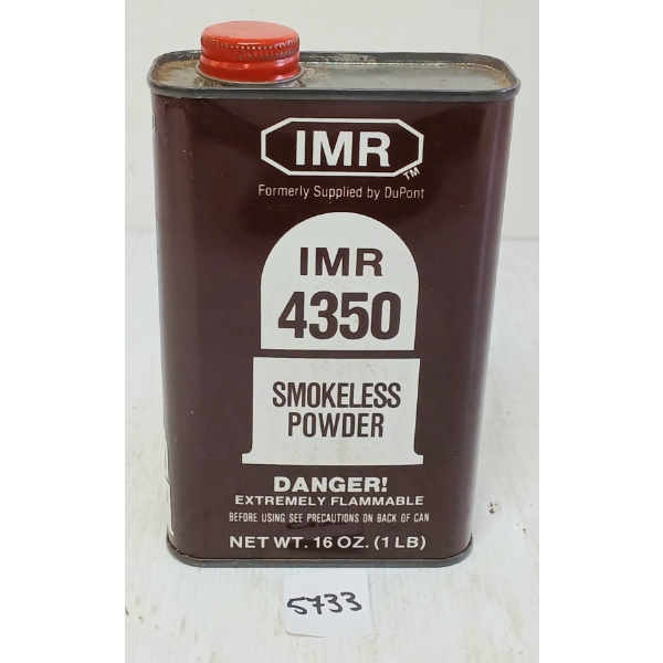 POWDER: IMR 4350 SMOKELESS POWDER - 1LBS