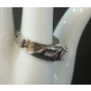 Image 2 : STERLING & MOISSANITE GENTLEMAN'S RING W/ CERTIFICATE