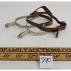 Image 1 : PAIR OF MILITARY NICKEL SPURS