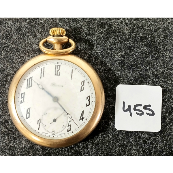 BUREN 7J POCKET WATCH 