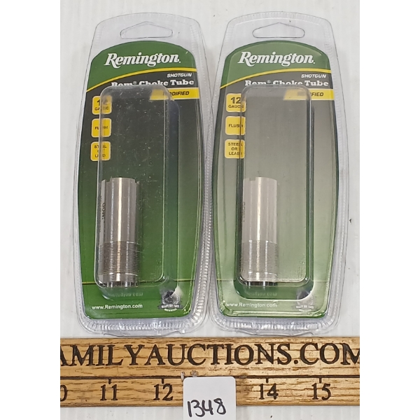 LOT OF 2 - REMINGTON 12GA CHOKE TUBES - MODIFIED