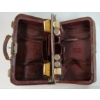 Image 4 : GENTLEMAN'S TRAVEL BAG - CROCODILIAN BELLY LEATHER W/ CONTENTS - EARLY 20TH CENTURY