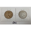 Image 2 : LOT OF 2 - 1950 CDN UNCIRCULATED 50 CENT PCS