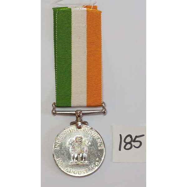 1947 INDIAN INDEPENDENCE MEDAL - 14223 LINK. RATAN SINGH MAHAR