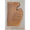 Image 1 : ENGLISH BROWN OAK BURL LIVE EDGE WOOD SLAB
