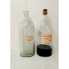 Image 5 : LOT OF 9 - APOTHECARY BOTTLES & JARS