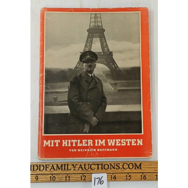 WWII "MIT HITLER IM WEST" BY HEINRICH HOFFMANN - PHOTOGRAPHY BOOKLET