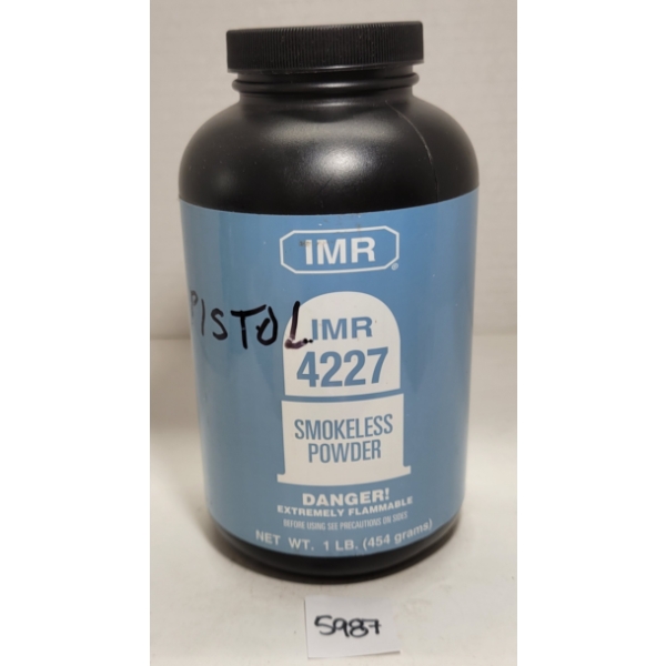 POWDER: IMR 4227 SMOKELESS POWDER - 1LB