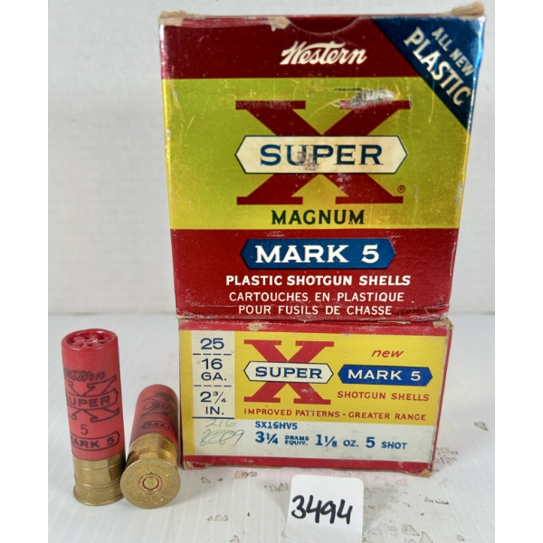 AMMO: 50X WINCHESTER 16 GA 2-3/4IN NO.5
