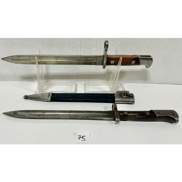 LOT OF 2 - CZECH VZ24 BAYONETS
