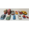 Image 3 : LOT OF 14 - DIECAST & PLASTIC MODELS - DINKY, TOOTSIE, CORGI, ETC