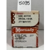 Image 1 : BULLETS: 200X HORNADY .270 - 110 & 130 GR - INTERLOCK & SPIRE HP - SEALED