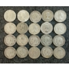 Image 2 : LOT OF 20 - 1939-1966 CDN 25 CENT COINS