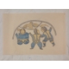 Image 2 : "DANCE" BY HELEN KALVAK HOLMAN - STONECUT STENCIL