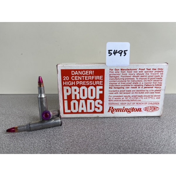 PROOF LOAD: 11X REMINGTON .222 REM 