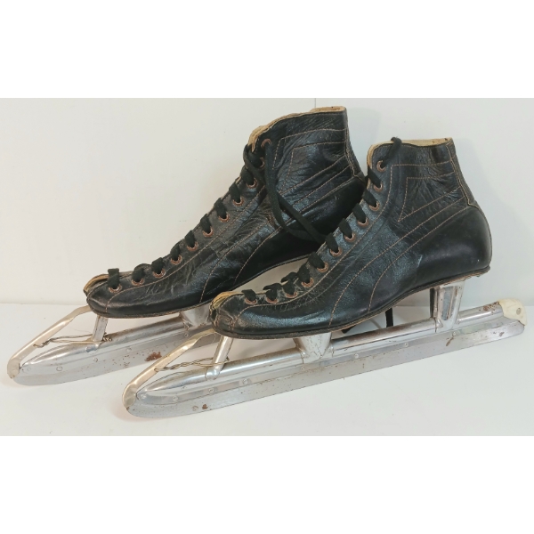 PAIR OF PLANERT ICE SKATES - C. MID 20TH CENTURY