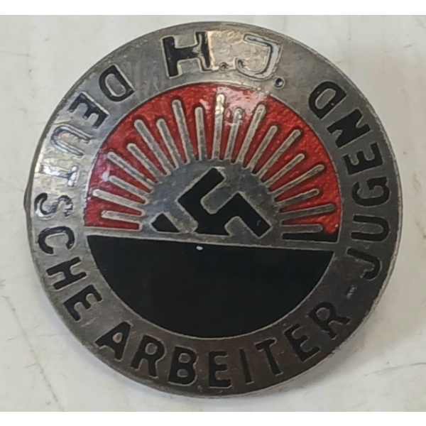  HITLER YOUTH HJ BADGE