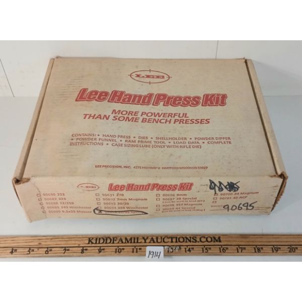 LEE HAND PRESS KIT