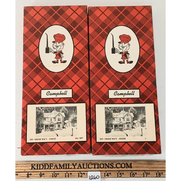 LOT OF 2 - CAMPBELL GRAN'MA'S HOUSE KIT #387