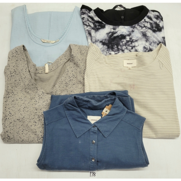 LOT OF 5 - WOMEN'S LIFETIME & MINIMUM MID LENGTH DRESSES - FT ARIELLA, WHITNEY, HENLEY, ETC