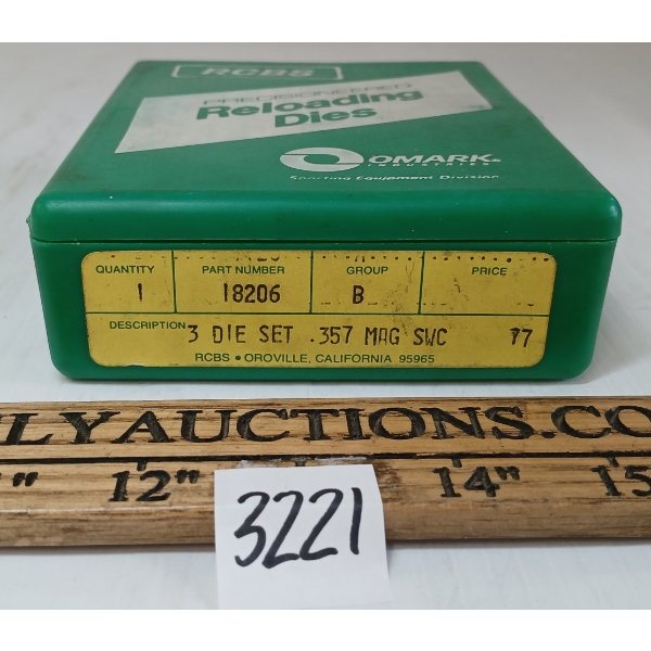RCBS .357MAG SWC DIE SET