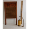 Image 2 : LOT OF 2 - BRASS KING NATIONAL WASHBOARD & CAST TWINE HOLDER